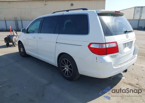 2007 Honda Odyssey Touring z USA, uszkodzony, nr VIN 5FNRL38887B093873